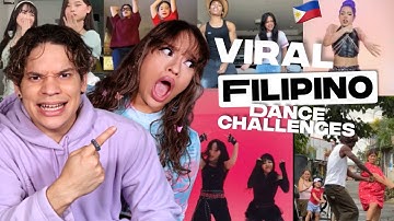 FILIPINO Dancers are FIRE!  Latinos react to Filipino DANCERS that went viral on REELS & TIKTOK