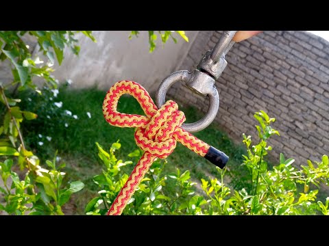 KNOT FOR THE RING|#how #knots #rope 👌@sajjad12455