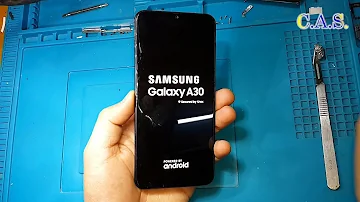 Samsung A30 A305F - замена экрана, треснул дисплей