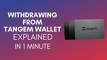How To Withdraw From Tangem Wallet (2025)