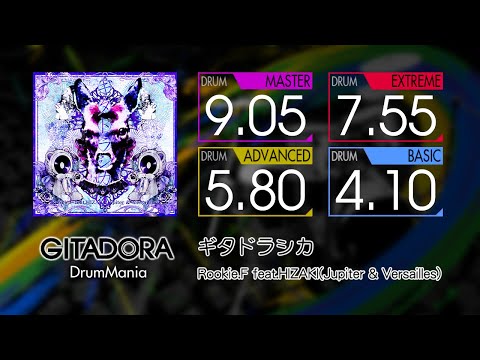 【GITADORA】 ギタドラシカ (MASTER ~ BASIC) Drum