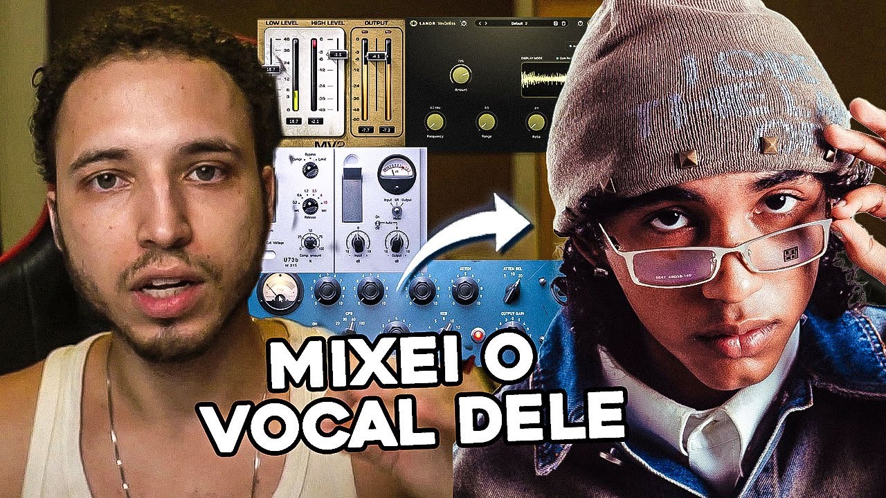 Como MIXAR VOCAL de TRAP em 2025 🔥 na voz do Franco, The Sir