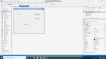 โปรแกรมหาพื้นที่สามเหลี่ยมด้วย Visual 2012