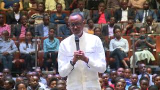 President Kagame speaks to over 2,000 Rwandan youth during #MeetThePresident event