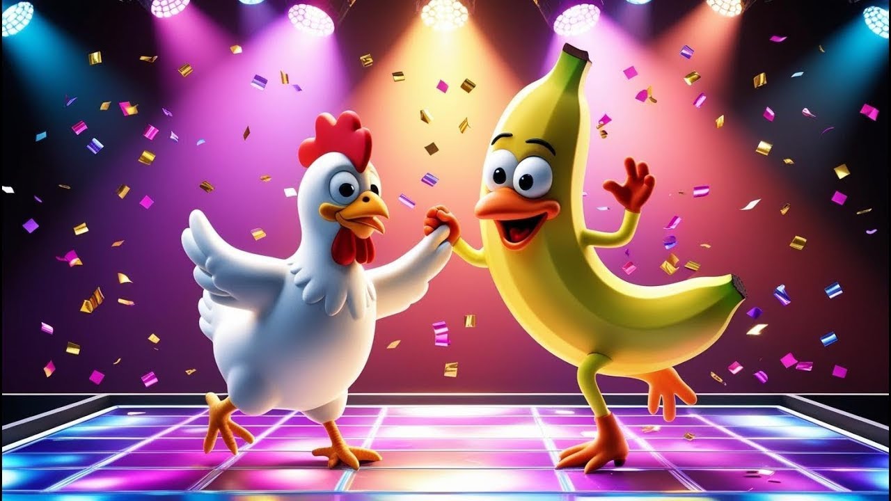 Chicken Banana Song –Viral Dance & Kids Fun! #chicken #banana #chicken ...