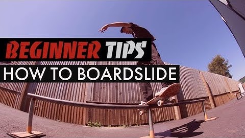 How To Boardslide - Beginner Tips - TR7 SKATE