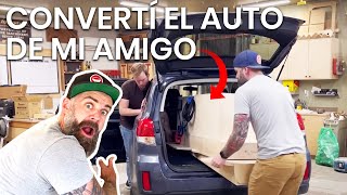 Mira lo que le hice al auto de mis amigos || Conversión extrema para acampar con tus propias manos