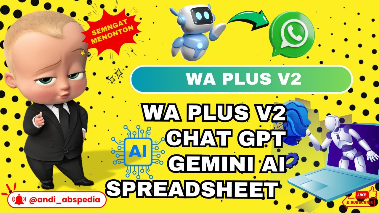 Demo WA Plus V2 - Whatsapp Gateway WA Plus Pengirim Pesan Massal - ChatGPT Gemini AI dan Claude AI