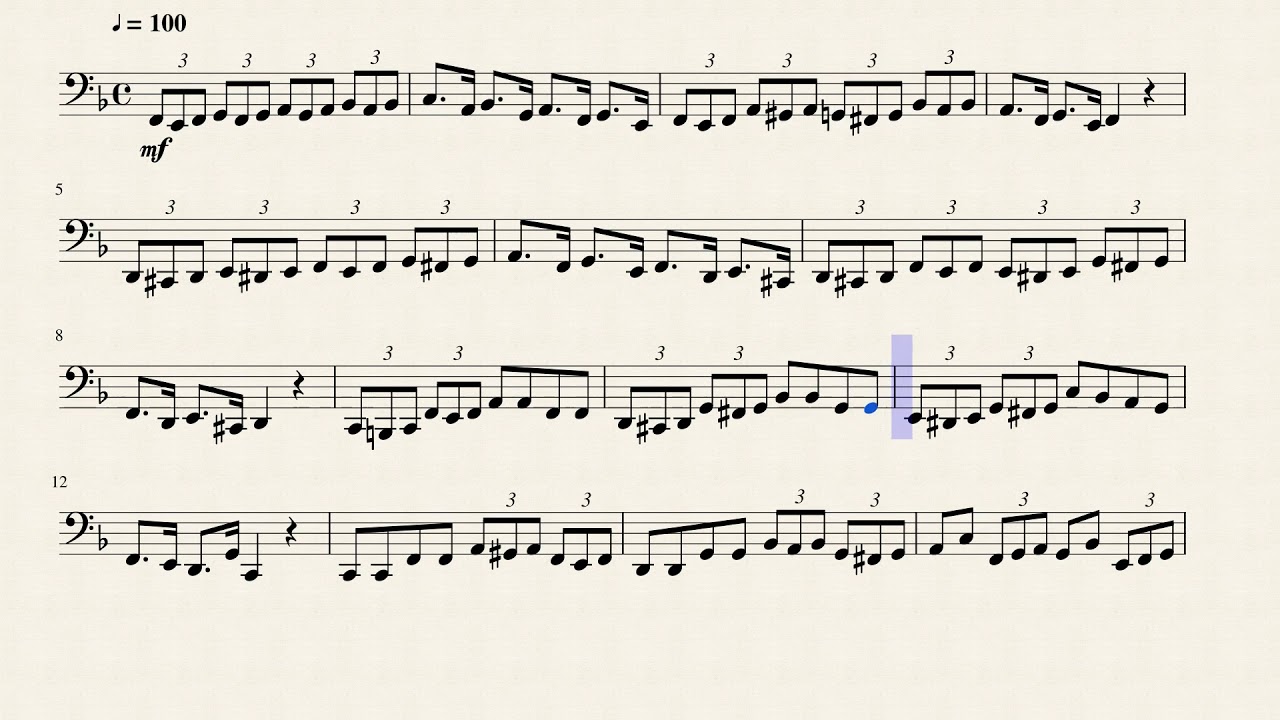 Second Book of Practical Studies for Tuba - 81