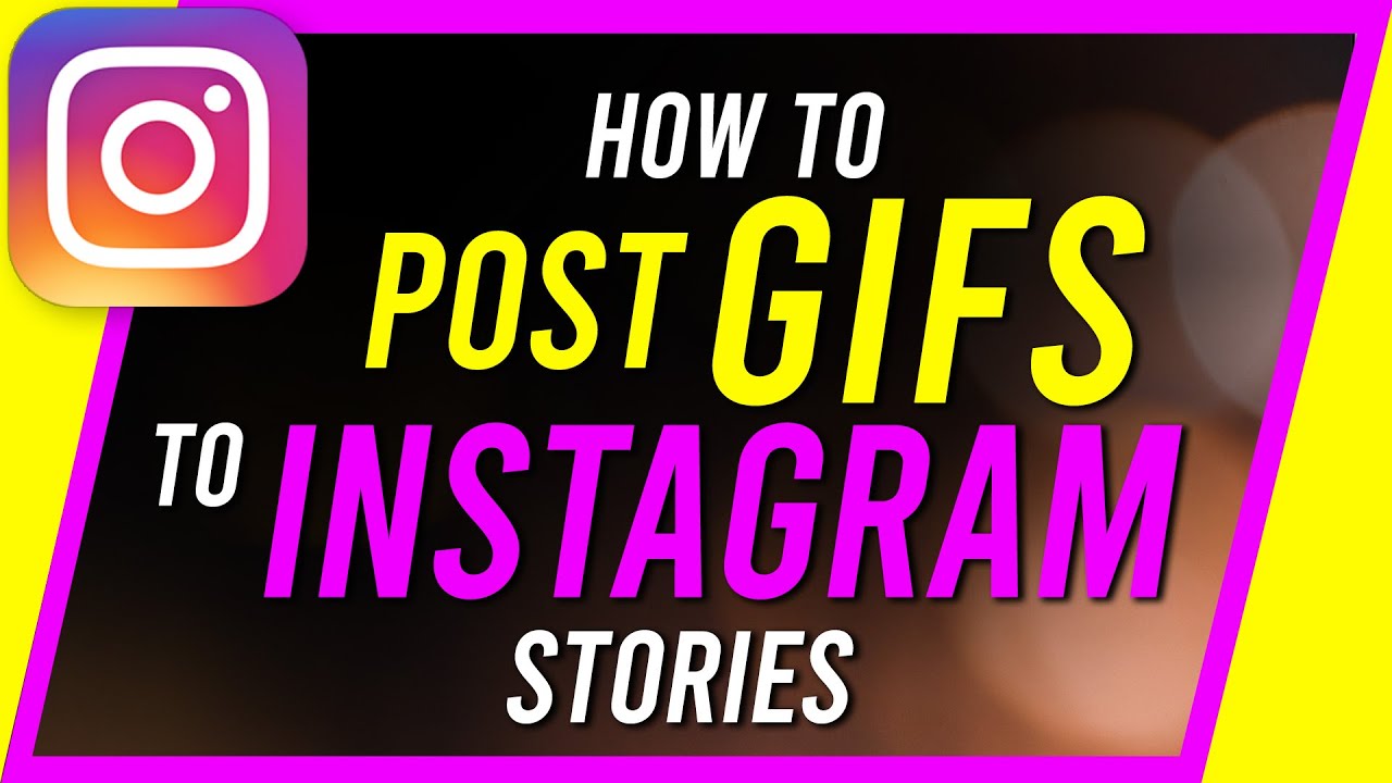 How to post Gifs to Instagram Story - New Instagram Update - FULL ...