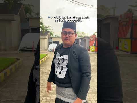 Outfit nya item item mulu ngikutin siapa si ???? #mielidisiumang #lidisiumang