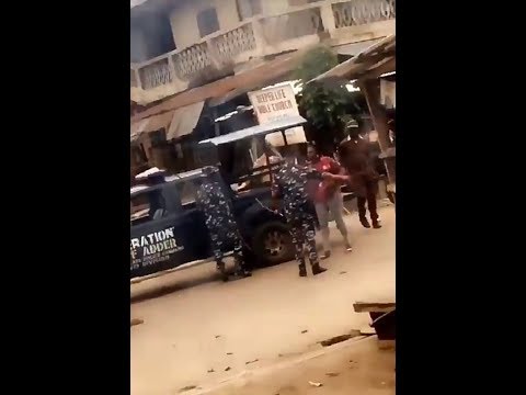 2 Police Officers In Viral Video Torturing Woman In Osun Police Have Been Arrested And Detained
