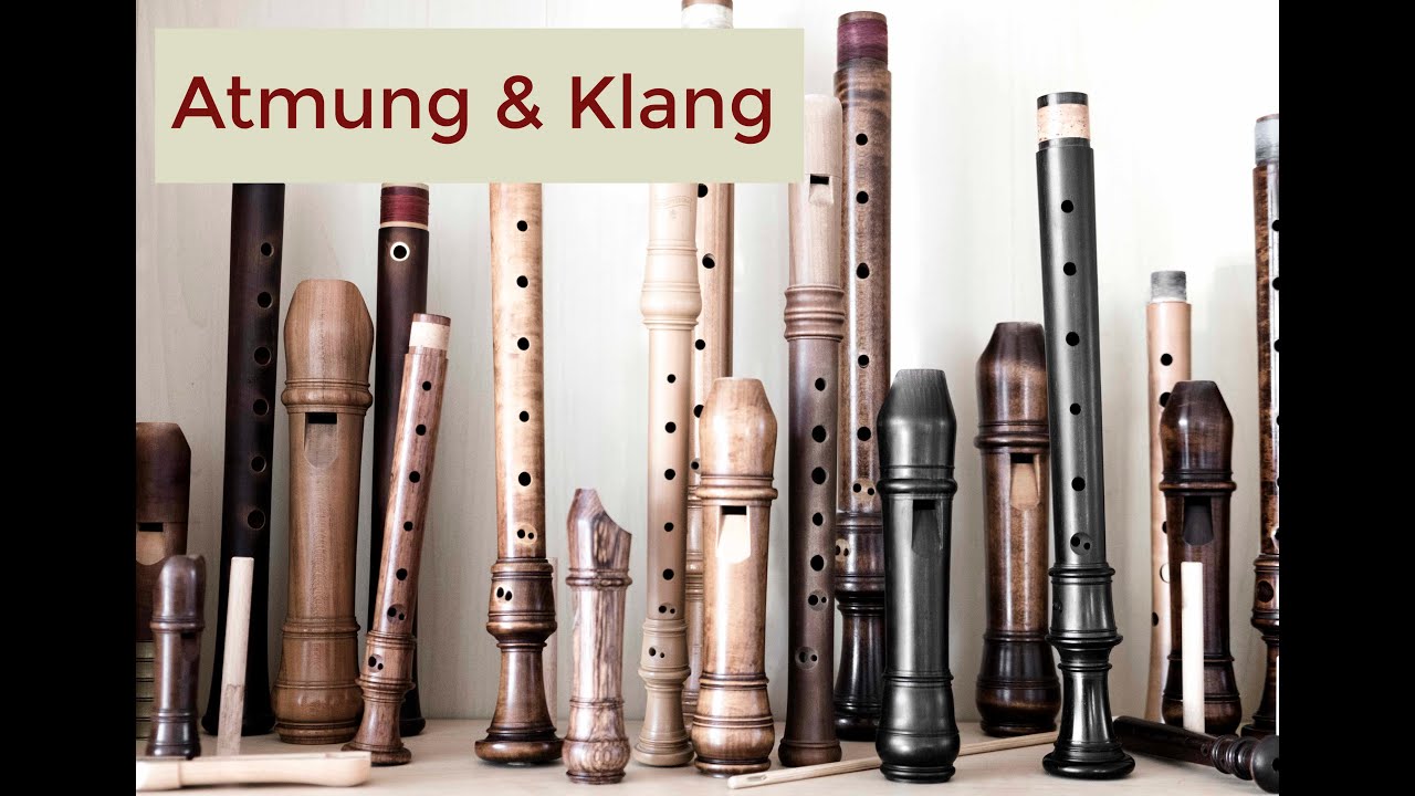 Atmung und Klang beim Spielen auf der Blockflöte