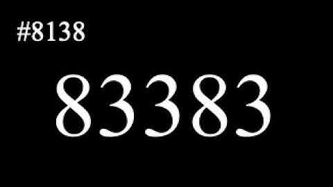 Count up 8101st to 8200th prime numbers! 1st channel.