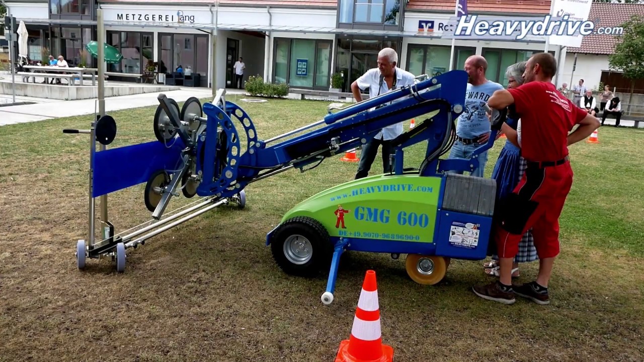 Heavydrive device demonstration at the glazier masterpiece exhibition