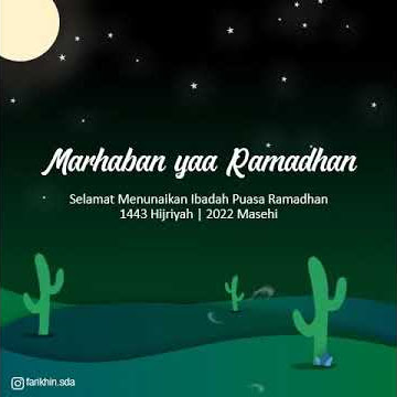 RAMADHAN QUOTES FOR INSTAGRAM & WA STORY || KATA BIJAK UCAPAN MARHABAN YA RAMADHAN 1443 - 2022