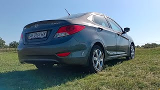 Обзор Hyundai Accent 2012 года.