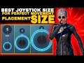 Best Joystick Size &amp; Placement for Perfect Movement 🔥 PUBG/BGMI Movement Tips