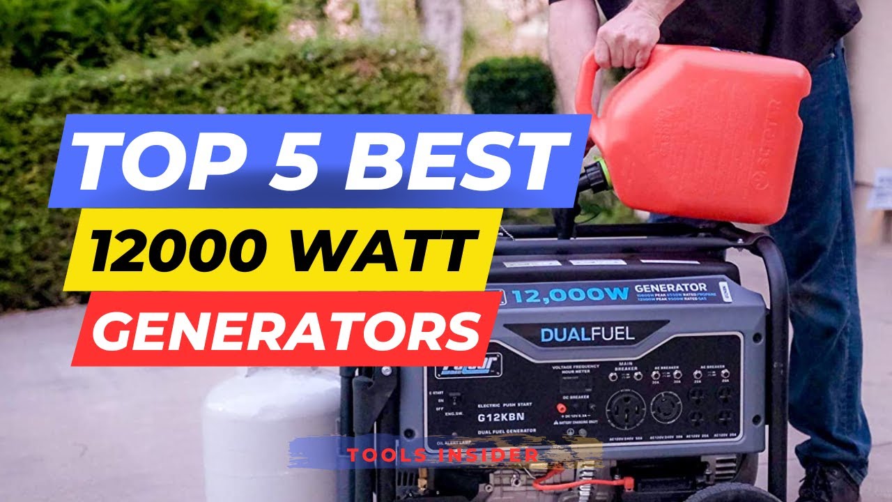 Top 5 Best 12000 Watt Generators Review in 2023 l Best 12000 Watt