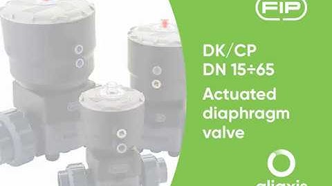 DK/CP DN 15÷65 Actuated diaphragm valve - EN