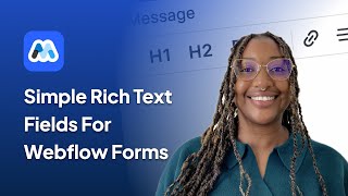 Add Simple Rich Text Editors to Webflow Forms