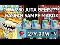 280 JUTA GEMS??? RAMPOK ATM 7 WORLD!!!