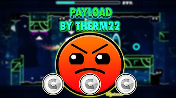 Daily Level #1 "Payload" by TherM22 Geometry Dash (2.1) BlueDash
