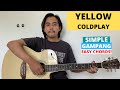 Chord simple gampang yellow  coldplay tutorial gitar easy guitar chords