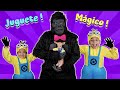 RESCATAMOS A UN GORILLA EN EL BOSQUE | Las Leoncitas Kids