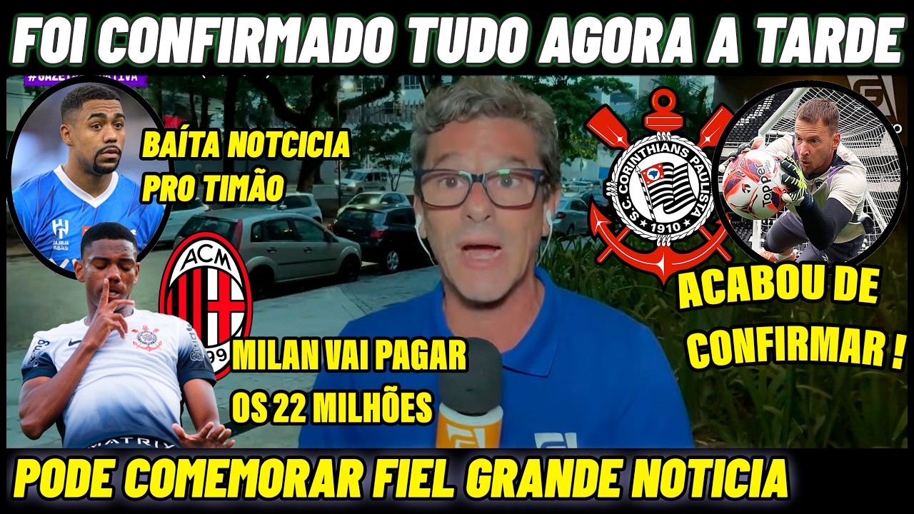 💥SALAZAR CONFIRMOU E VAZOU A GRANDE NOTICIA PRO CORINTHIANS HOJE Noticias Do Corinthians Hoje
