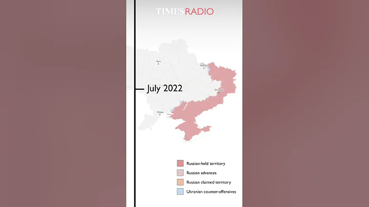 How much land has Russia gained from Ukraine one year since the conflict began? - DayDayNews