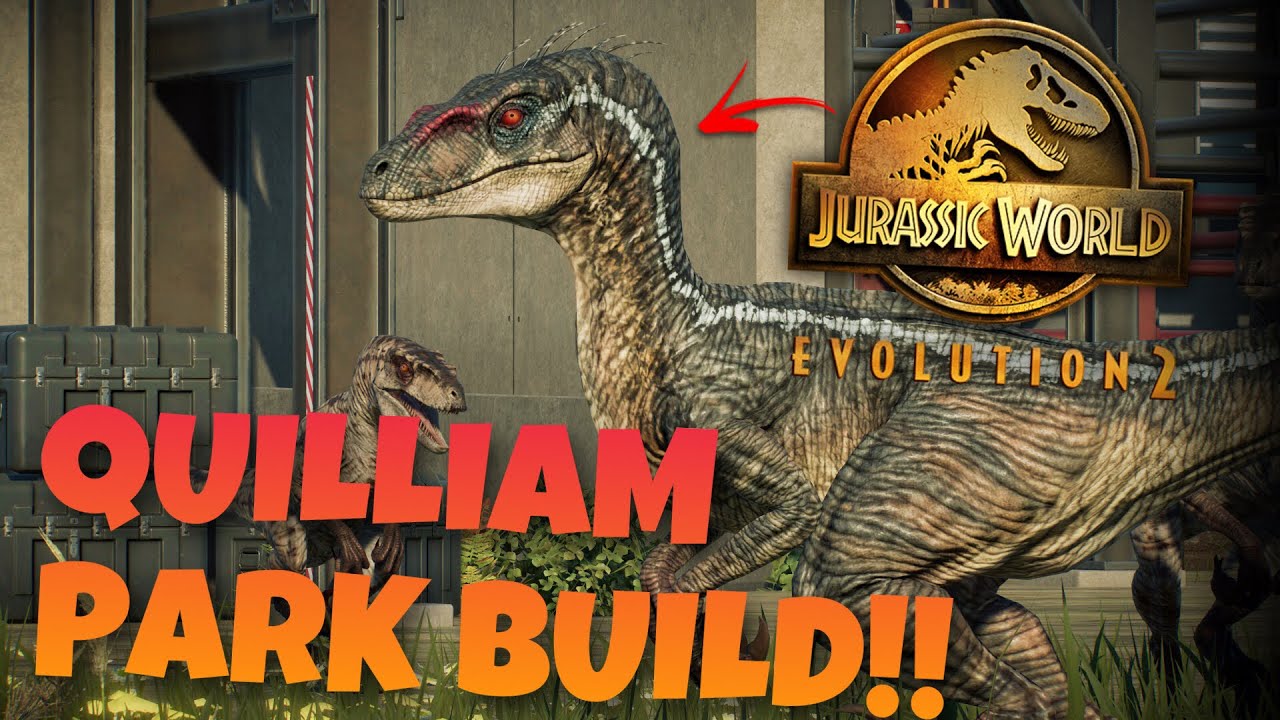 QUILLIAM PARK BUILD!! - Jurassic World Evolution 2 Speedbuild - YouTube