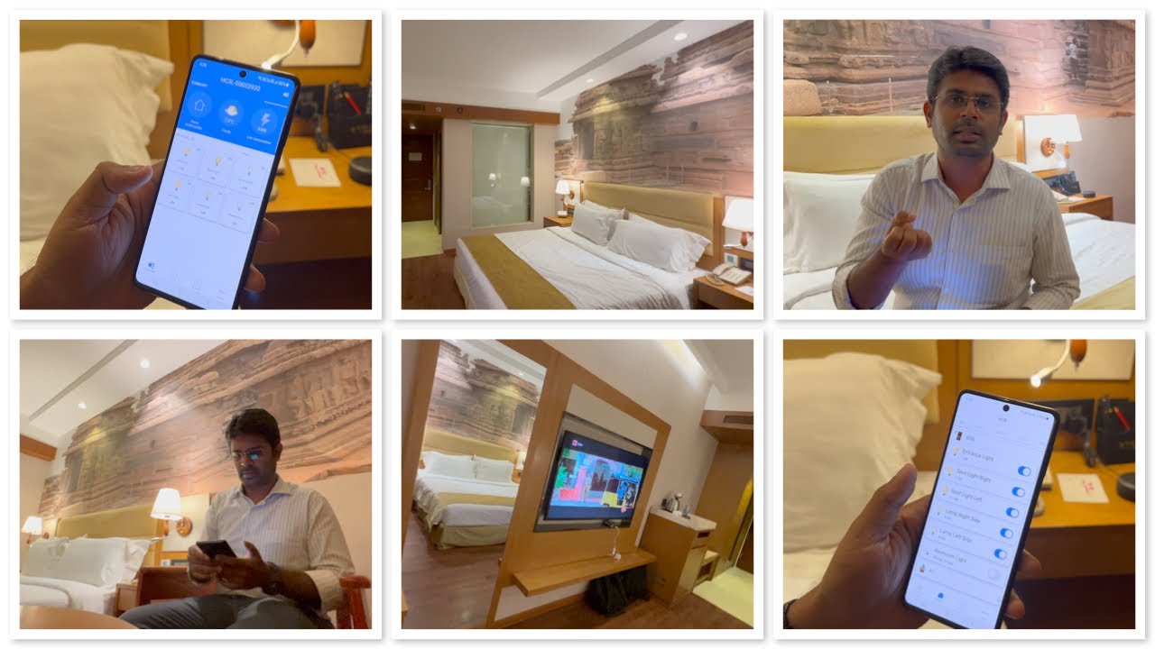 5 Star Hotel Smart Room Tour | How We Automate Hotel Rooms | Nakshatra Automation Chennai