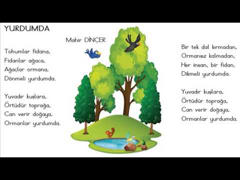 2.Sınıf Müzik Dersi, Yurdumda Şarkısı (Tohumlar Fidana)