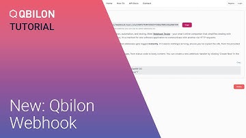 New: Qbilon Webhook