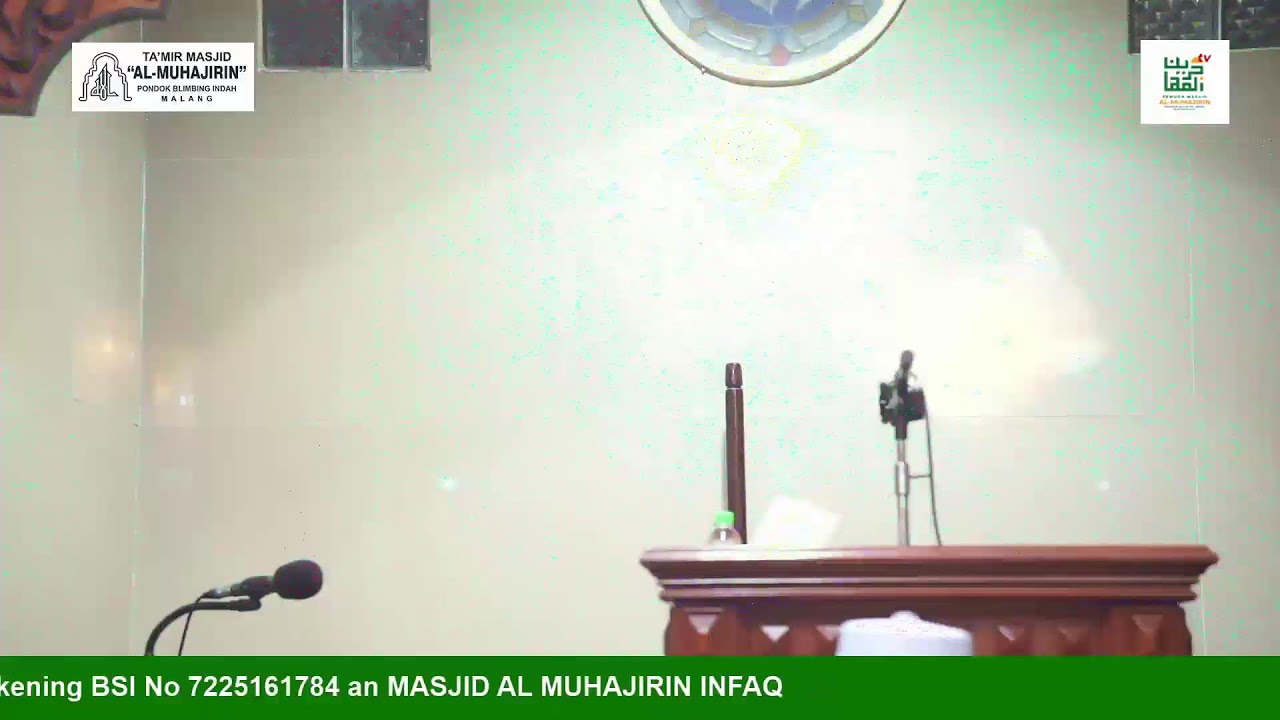 Kajian Ramadhan Tarawih bersama Ustadz KH. Mansyur Alamsyah