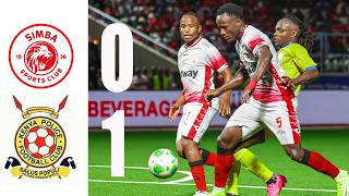 #highlights  SIMBA SC (0) VS (1) POLICE KENYA FC/