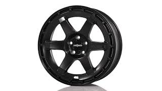 ROTIFORM KB1 R186 5LUG 19x8 5 ET42 MATTE BLK