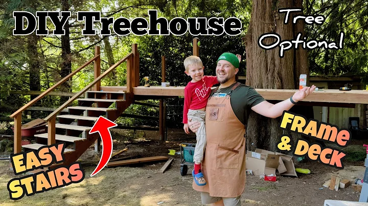 How to Build a Treehouse With or Without the Tree: Part One- Frame, Deck, Stairs, and More