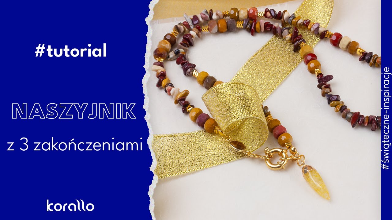 Jeden naszyjnik - TRZY zakończenia - #BiżuteryjneABC