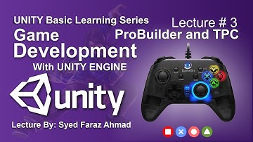 3D Environment , Texture, and TPC in Unity | Unity ProBuilder - Urdu | Hindi