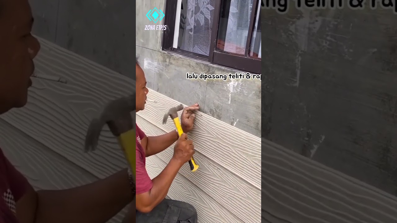 Dinding Rumah konsep Farmhouse 