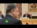 Владимир Путин и Петр Порошенко провели переговоры в Минске