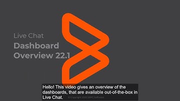 Overview of Live Chat dashboards version 22.1 in BMC Helix Dashboards