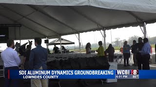 SDI Aluminum Dynamics breaks ground for $2.5B development in Lowndes County