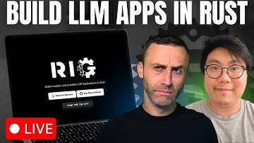 Build LLM Applications using Rust! What is Rig - with Joshua Mo