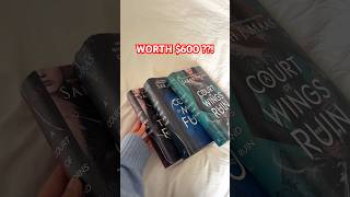 finding out what my BOOK COLLECTION is worth 🙈 #ACOTAR