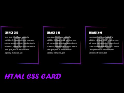 AMAZING CARD USING HTML CSS |DO YOU KNOW THIS DESIGN?@pinkweb0 #html #css
