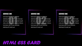 AMAZING CARD USING HTML CSS |DO YOU KNOW THIS DESIGN@pinkweb0 #html #css