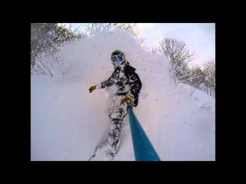 Hakuba Tsugaike Powder Run